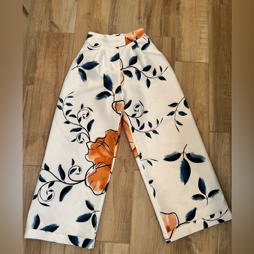 Kimberly Goldson NWOT High-Waist Wide-Leg Pant Women Size 12